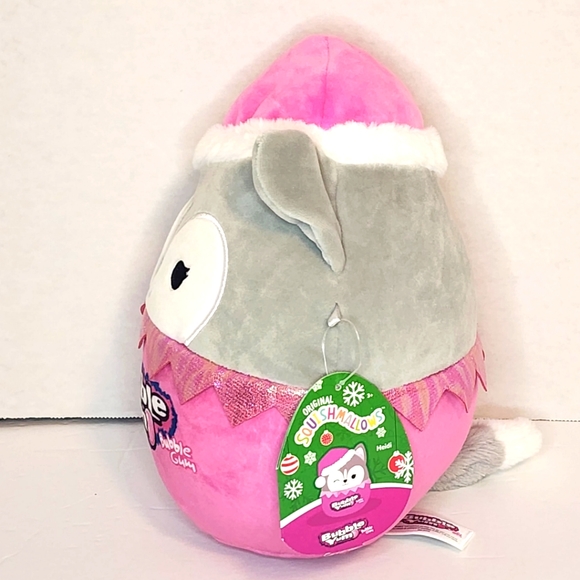 HEIDI 🐺 Pink Bubble Yum Husky Original Squishmallow by Kelly Toy ☆》NWT《☆ - Picture 6 of 8